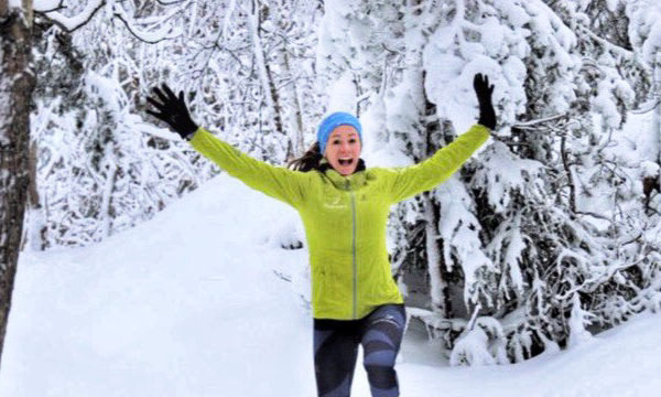 Bli en starkare terränglöpare i snön - Petra Kindlund visar hur!
